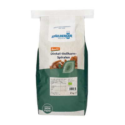 Produktfoto zu Dinkel Vollkorn Spiralen 2kg