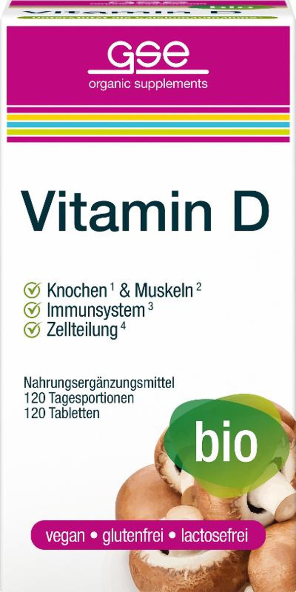 Produktfoto zu Vitamin D Compact 120 Tbl