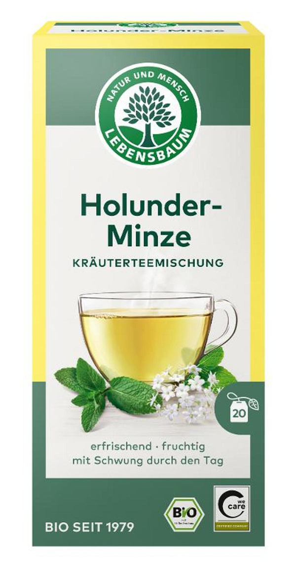 Produktfoto zu Holunder-Minze Tee 20x1,5g