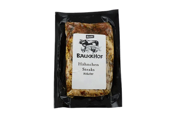 Produktfoto zu Hähnchensteaks Kräuter 2 Stück ca. 300g