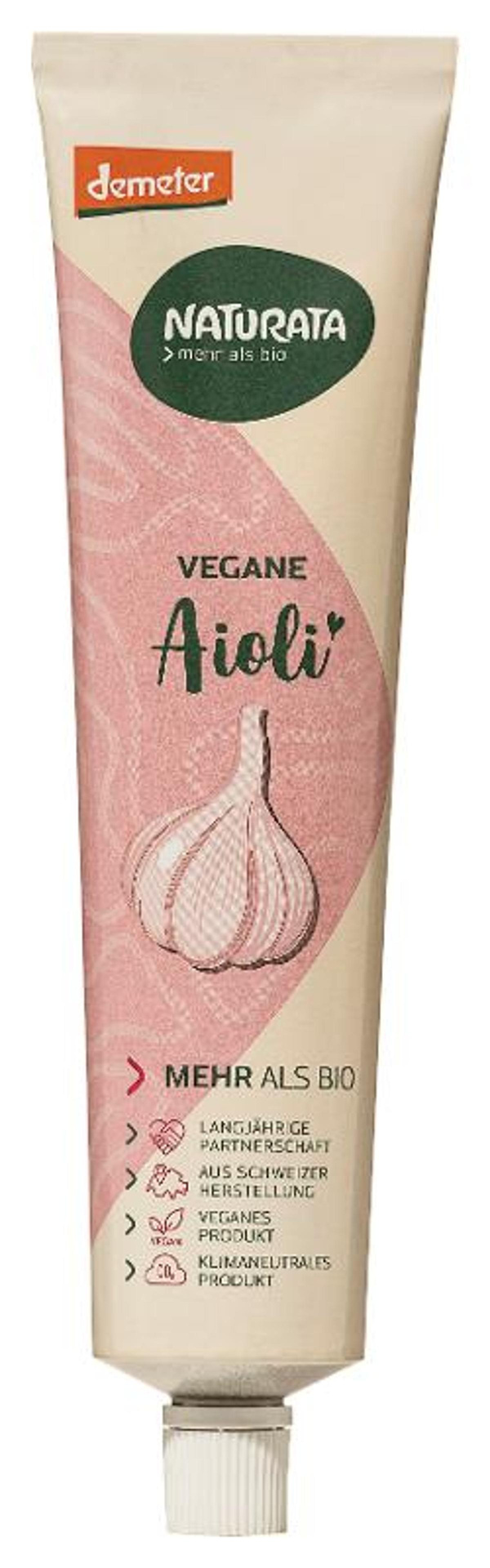 Produktfoto zu Aioli vegan 190ml - kurzes MHD