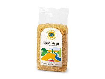 Produktfoto zu Goldhirse Höfemühle Spreewald 500g