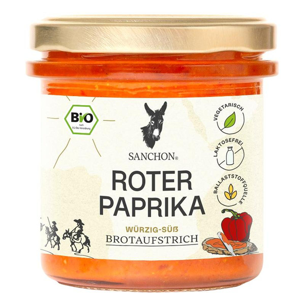 Produktfoto zu Brotaufstrich Roter Paprika 190g