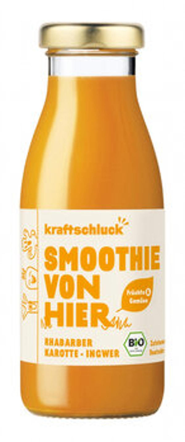 Produktfoto zu Rhabarber Karotte Smoothie 250ml