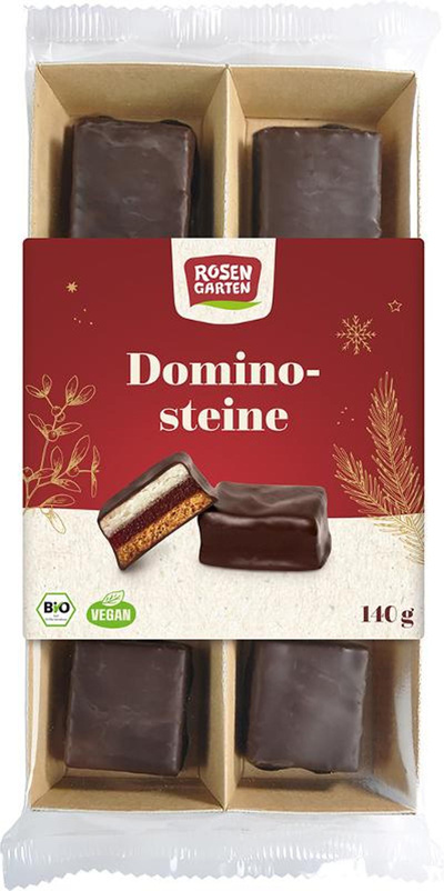 Produktfoto zu Dominosteine Zartbitter 140g