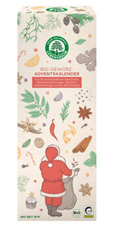 Produktfoto zu Gewürz Adventskalender 24 Btl