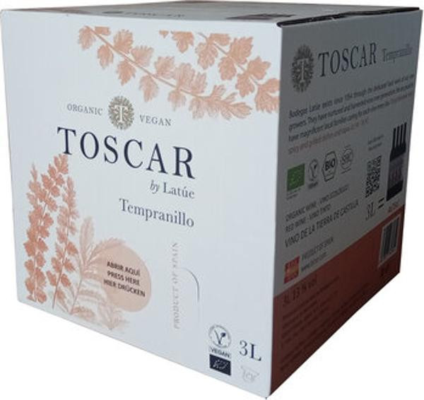 Produktfoto zu Toscar Tempranillo rot Bag in Box 3l