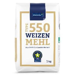 Produktfoto zu Weizenmehl 550 1kg