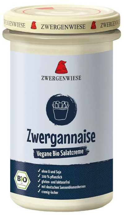 Produktfoto zu Zwergannaise - vegane Salatcreme 230ml