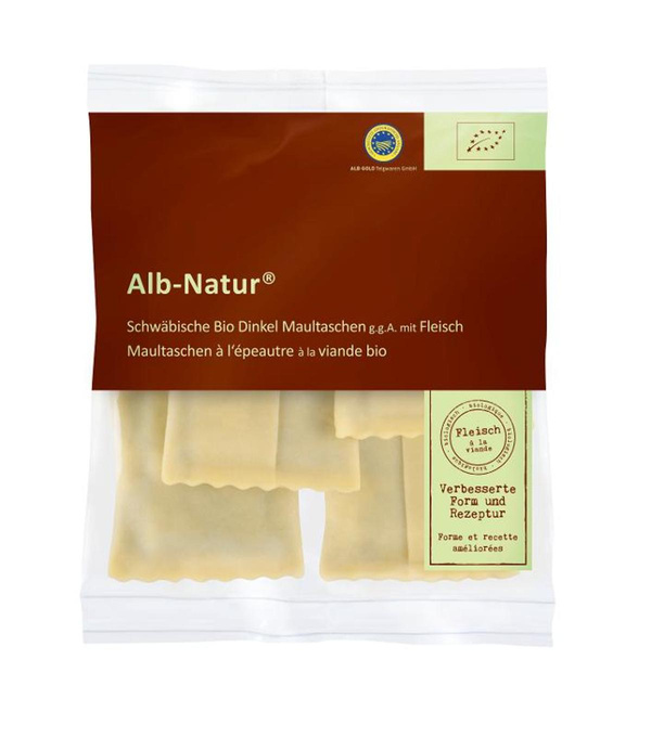 Produktfoto zu Dinkel-Maultaschen mit Fleischfüllung 300g