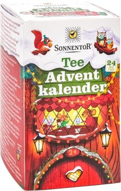Produktfoto zu Tee Adventskalender Sonnentor 24 Btl.