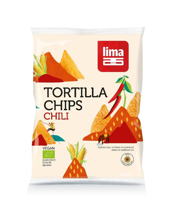 Produktfoto zu Tortilla Chips Chili 90g