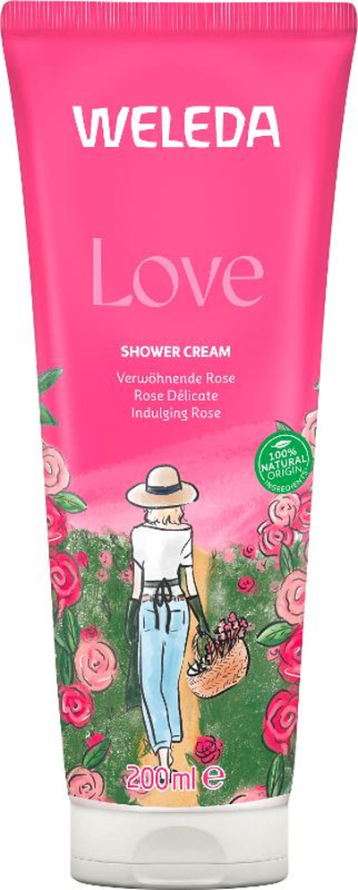 Produktfoto zu Love Shower Cream Rose 200ml