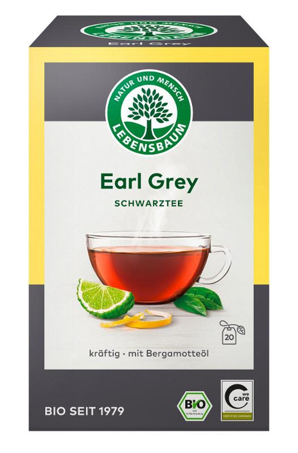 Produktfoto zu Schwarztee Earl Grey 20x2g