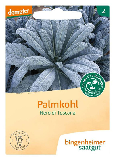Produktfoto zu Saatgut Palmkohl Nero di Toscana