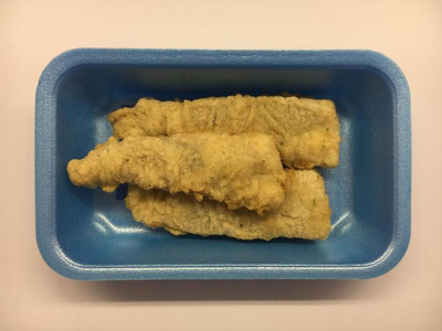 Produktfoto zu Seelachsfilet in Backteig, vorgebacken ca 250g