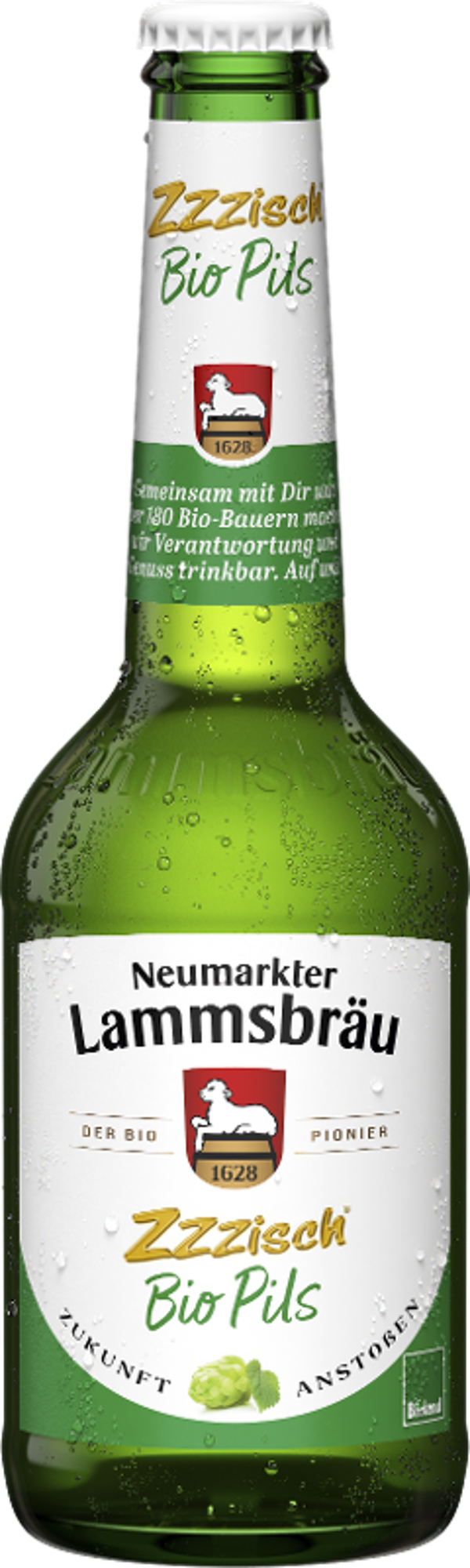 Produktfoto zu Lammsbräu Öko-Pils 10 x 0,33l
