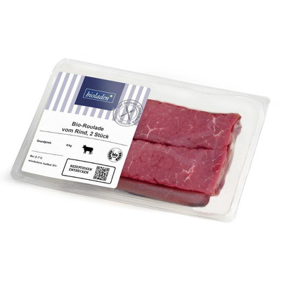 Produktfoto zu Roulade vom Rind ca. 320g, 2 Sück