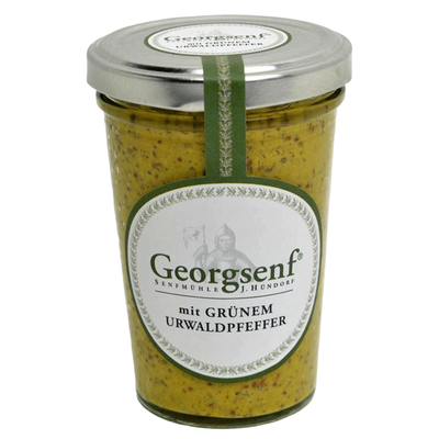 Produktfoto zu Georgsenf mit grünem Urwaldpfeffer 160ml
