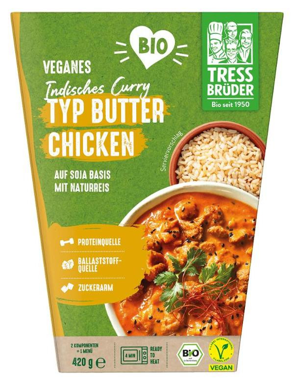 Produktfoto zu Veganes Butter Chicken Curry 420g