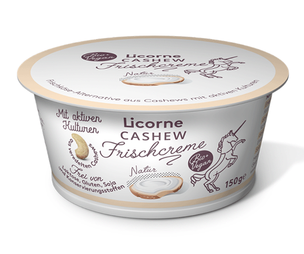 Produktfoto zu Cashewfrischcreme Natur 150g