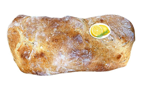 Produktfoto zu Ciabatta Zitrone-Rosmarin 400g
