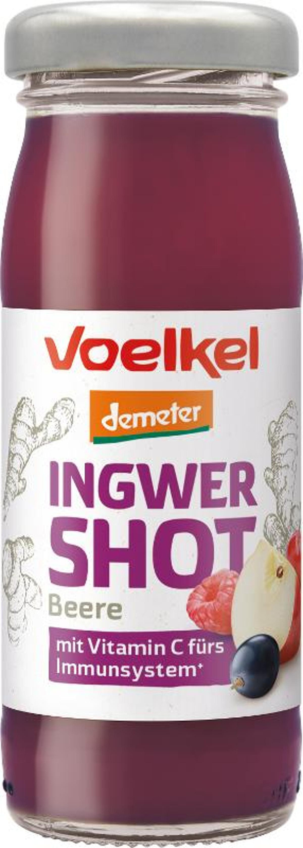 Produktfoto zu Shots Ingwer Beeren 8x95ml