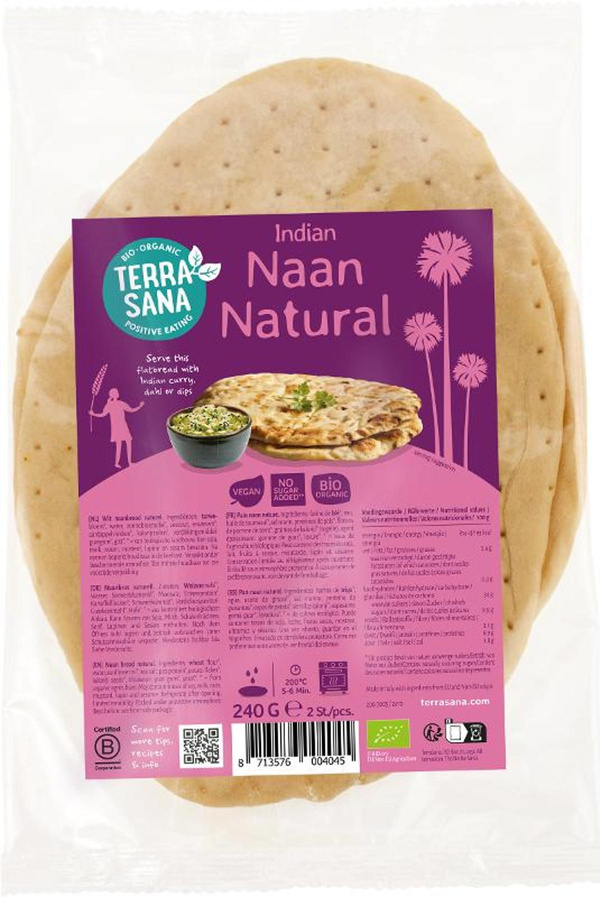 Produktfoto zu Naanbrot naturell 240g