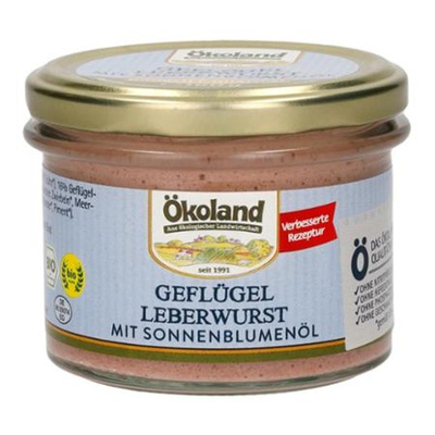 Produktfoto zu Gourmet Geflügel Leberwurst 160g