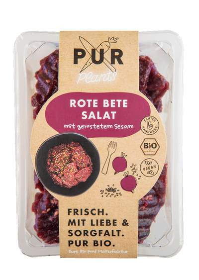 Produktfoto zu Rote Bete Salat mit geröstetem Sesam 200g