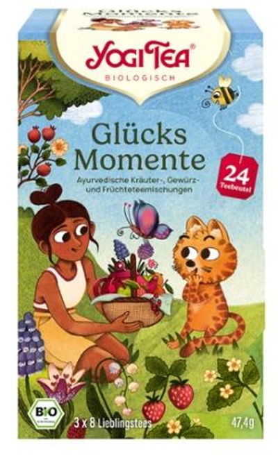 Produktfoto zu Yogi Glücksmomente Mixkarton 24 Btl.