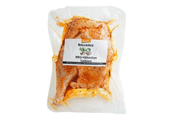 Produktfoto zu halbes Hähnchen BBQ, ca. 800g