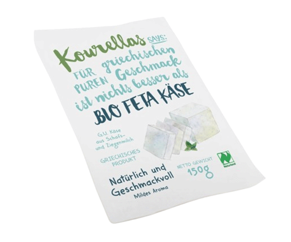 Produktfoto zu Kourellas Feta PDO 150g