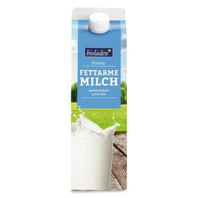 Produktfoto zu Frische fettarme Milch 1,5% 1L