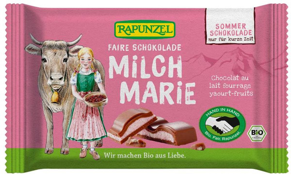 Produktfoto zu "Milch Marie" Schokolade mit Beeren-Joghurt-Füllung