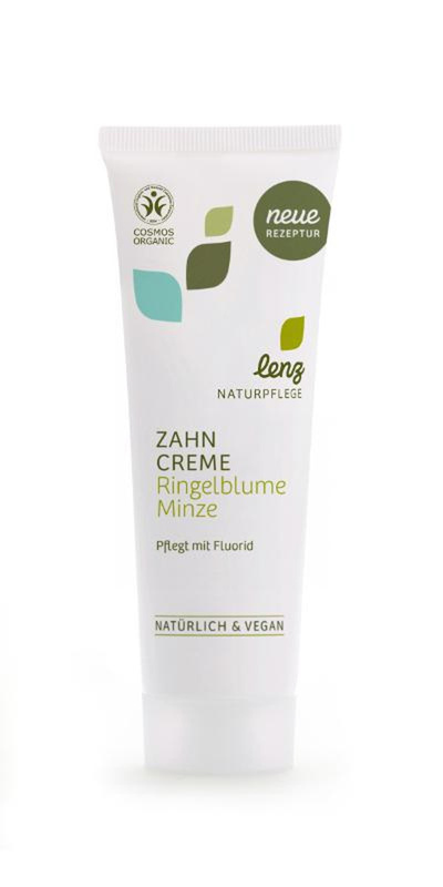 Produktfoto zu Zahncreme Ringelblume Minze mit Fluorid 75ml