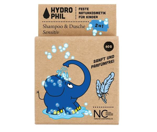 Produktfoto zu Shampoo & Dusche Elefant sensitiv 60g