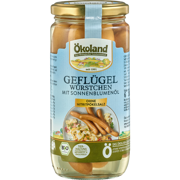 Produktfoto zu Geflügelwiener im Glas 180g