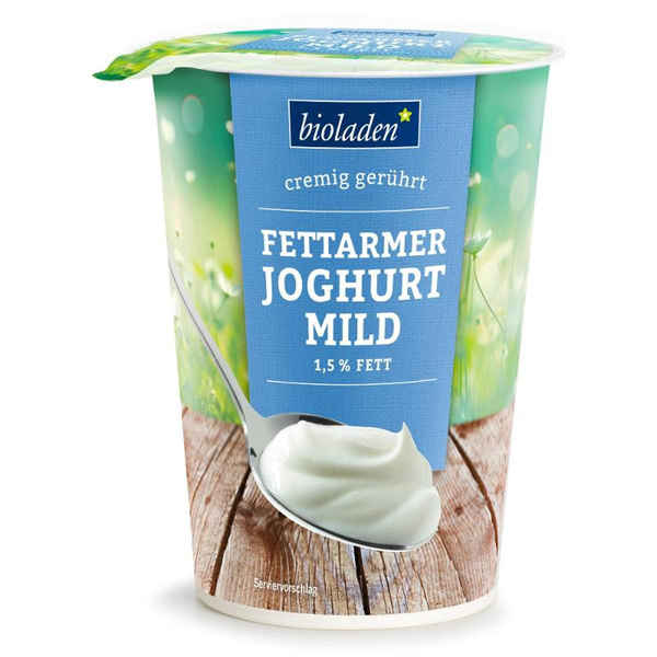 Produktfoto zu Joghurt Natur mild 1,5% 500g