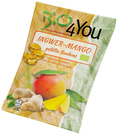 Produktfoto zu Ingwer Mango Bonbons 75g