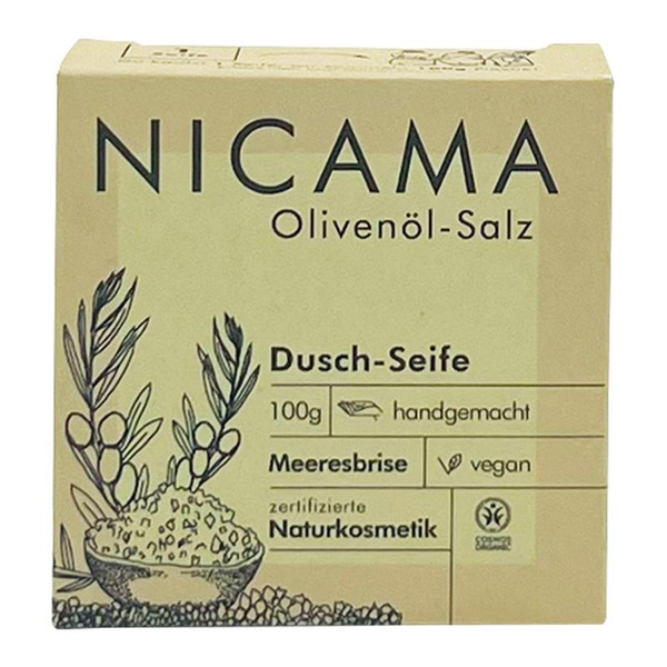 Produktfoto zu Duschseife Olivenöl Salz 100g