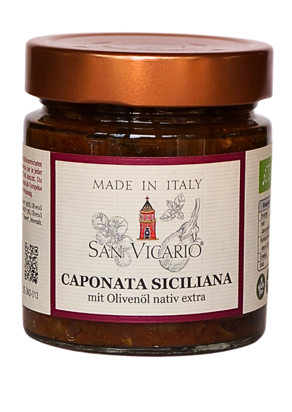 Produktfoto zu Caponata Siciliana 190g