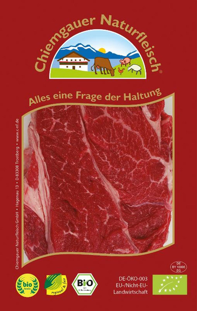 Produktfoto zu Ribeye-Steak vom Rind natur ca. 400g
