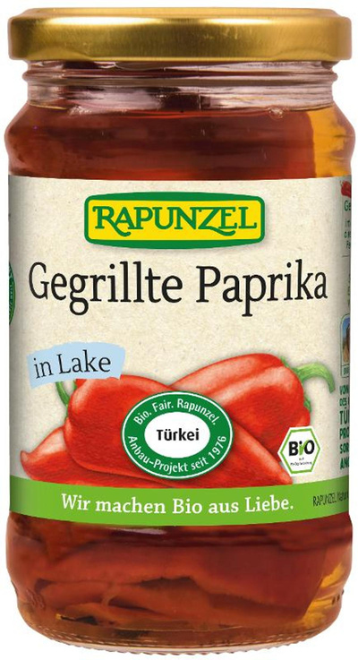 Produktfoto zu Gegrillte Paprika in Lake 310g