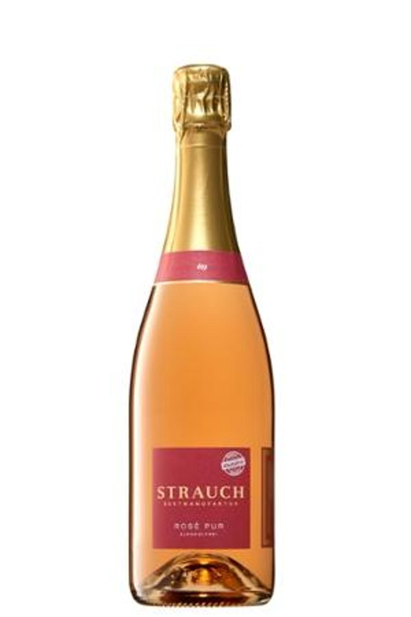 Produktfoto zu Rosé Pur Sekt Alkoholfrei, Strauch Sektmanufaktur, 0,75l