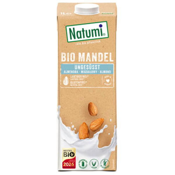 Produktfoto zu Mandeldrink ungesüßt  1l