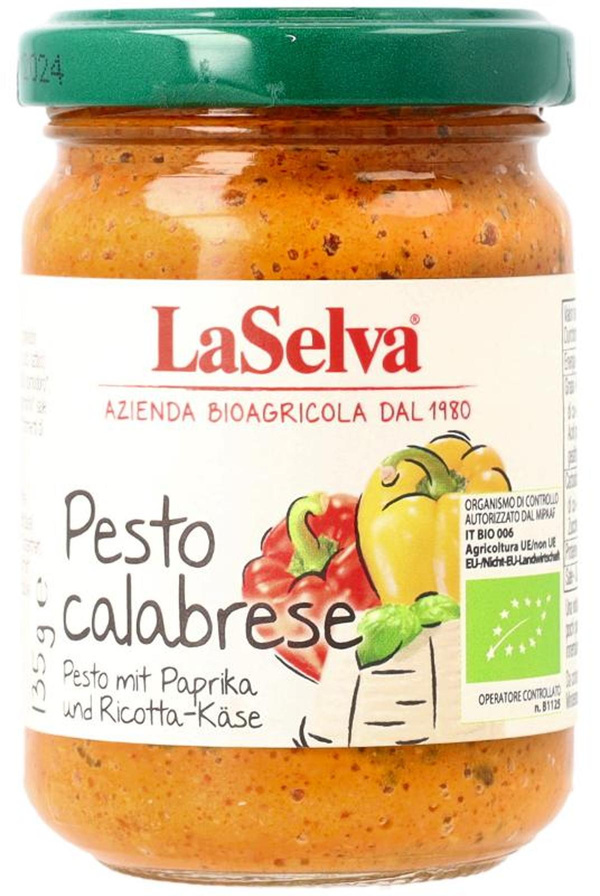 Produktfoto zu Pesto Calabrese 135g