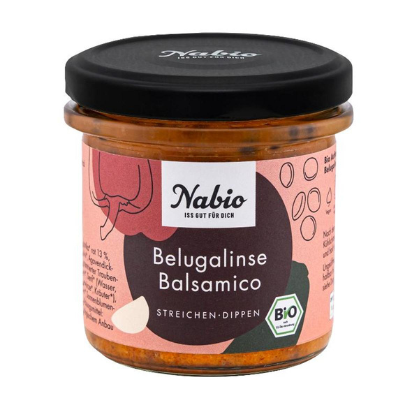 Produktfoto zu Belugalinse Balsamico Aufstrich 135g