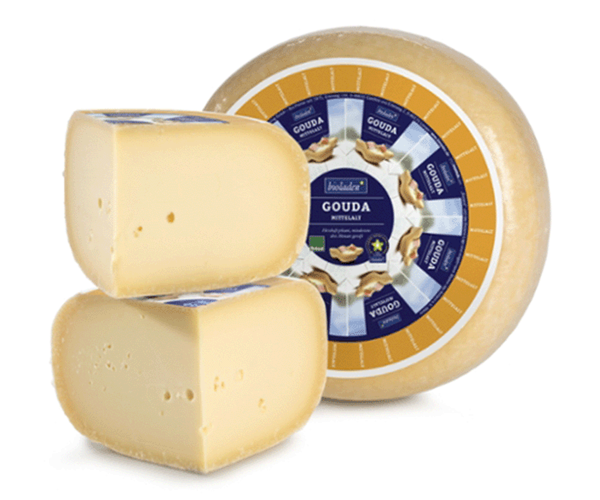 Produktfoto zu Gouda mittelalt & pikant