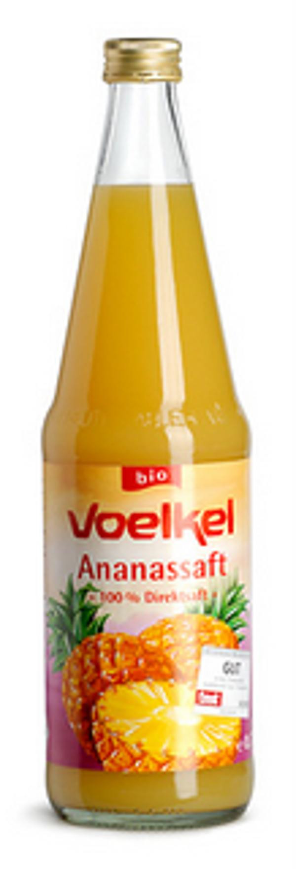 Produktfoto zu Ananassaft 6 x 0,7l